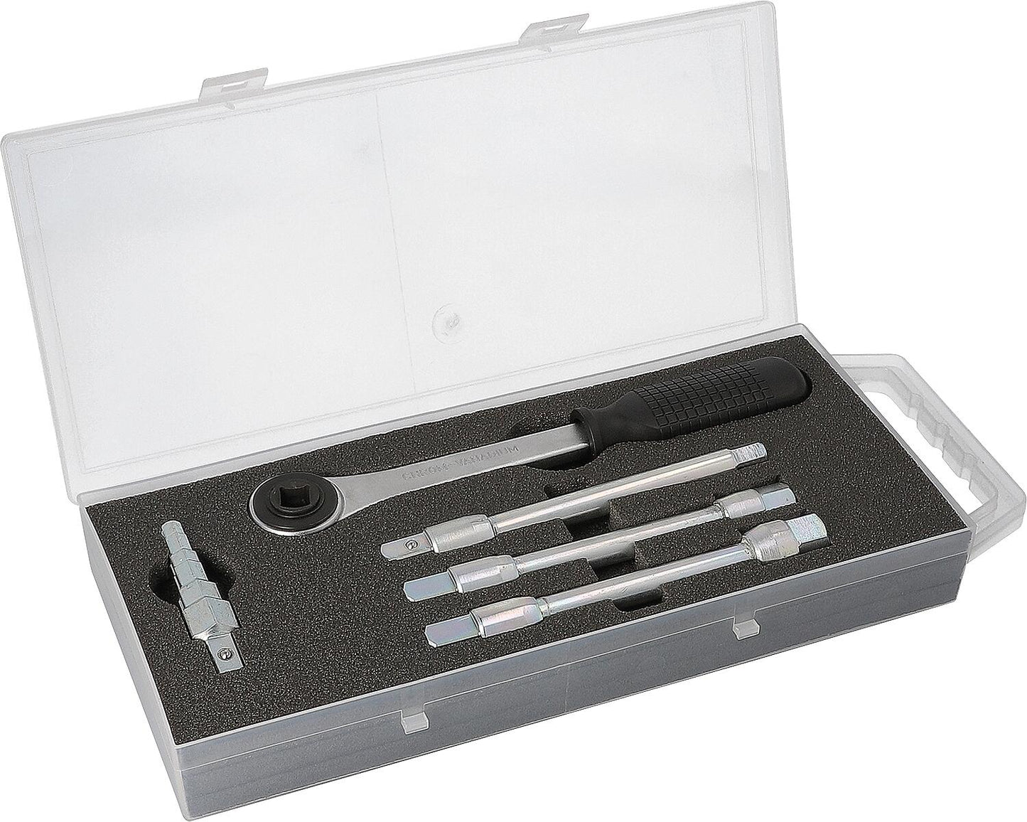 Stepped wrench set 1/2" - 3/4" - 1"