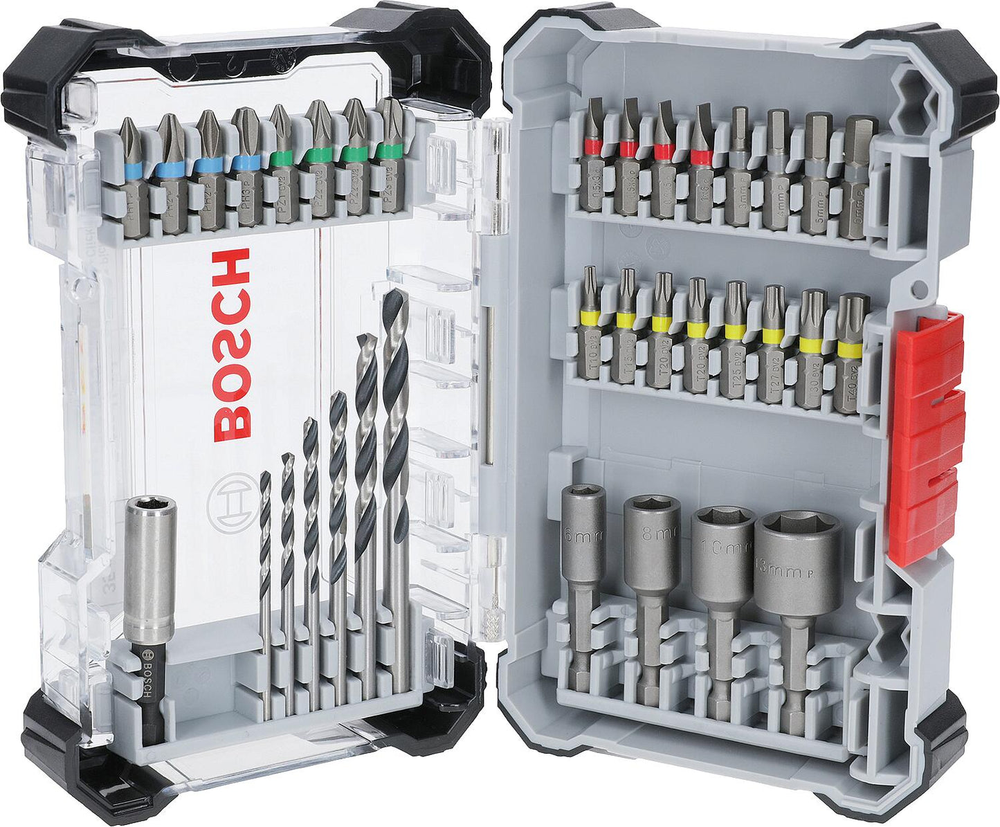 BOSCH EXTRA HARD & HSS METAL 35-Piece Drill and Bit Set