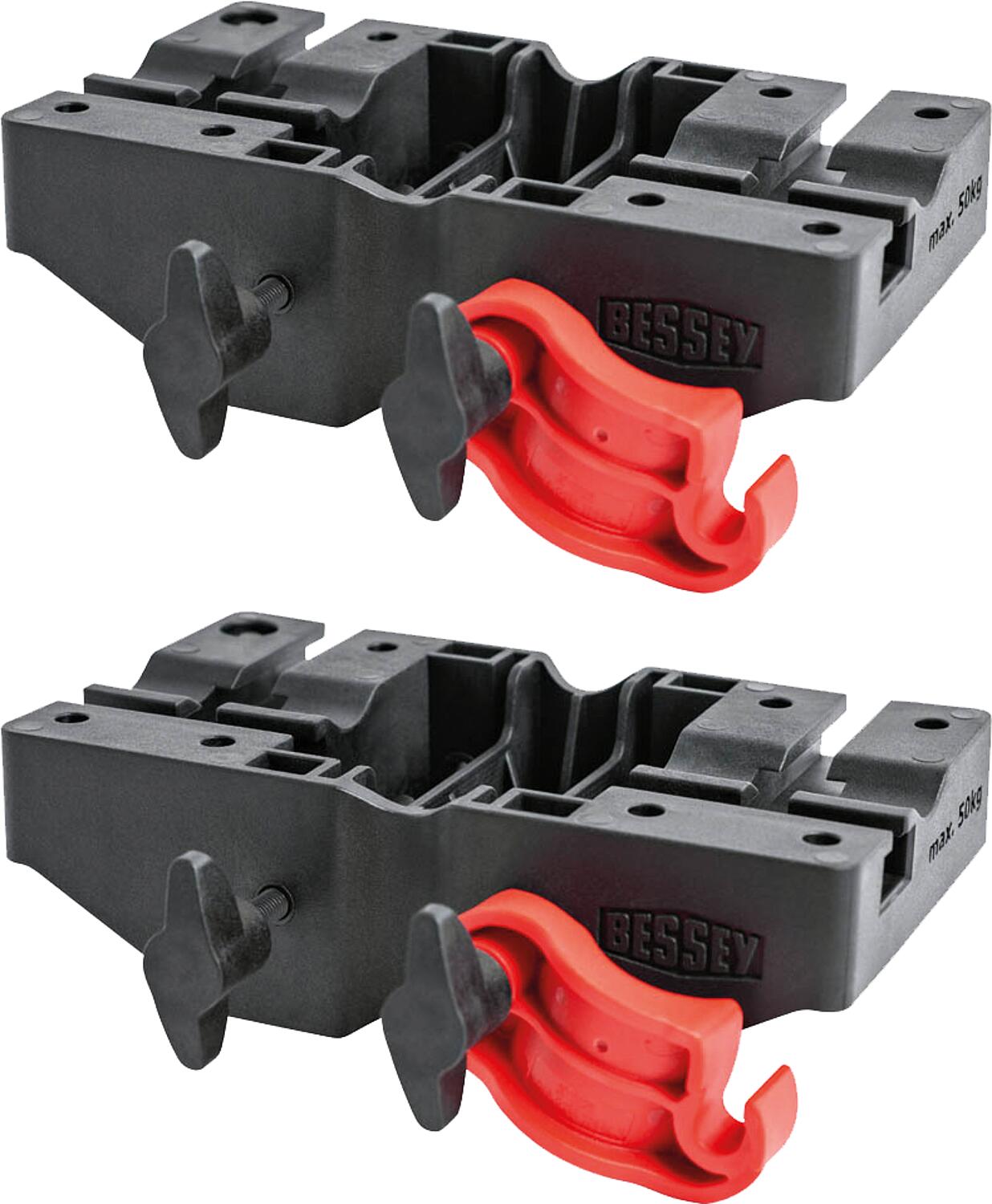 Support multifonctionnel BESSEY STE-MH-SET, lot de 2