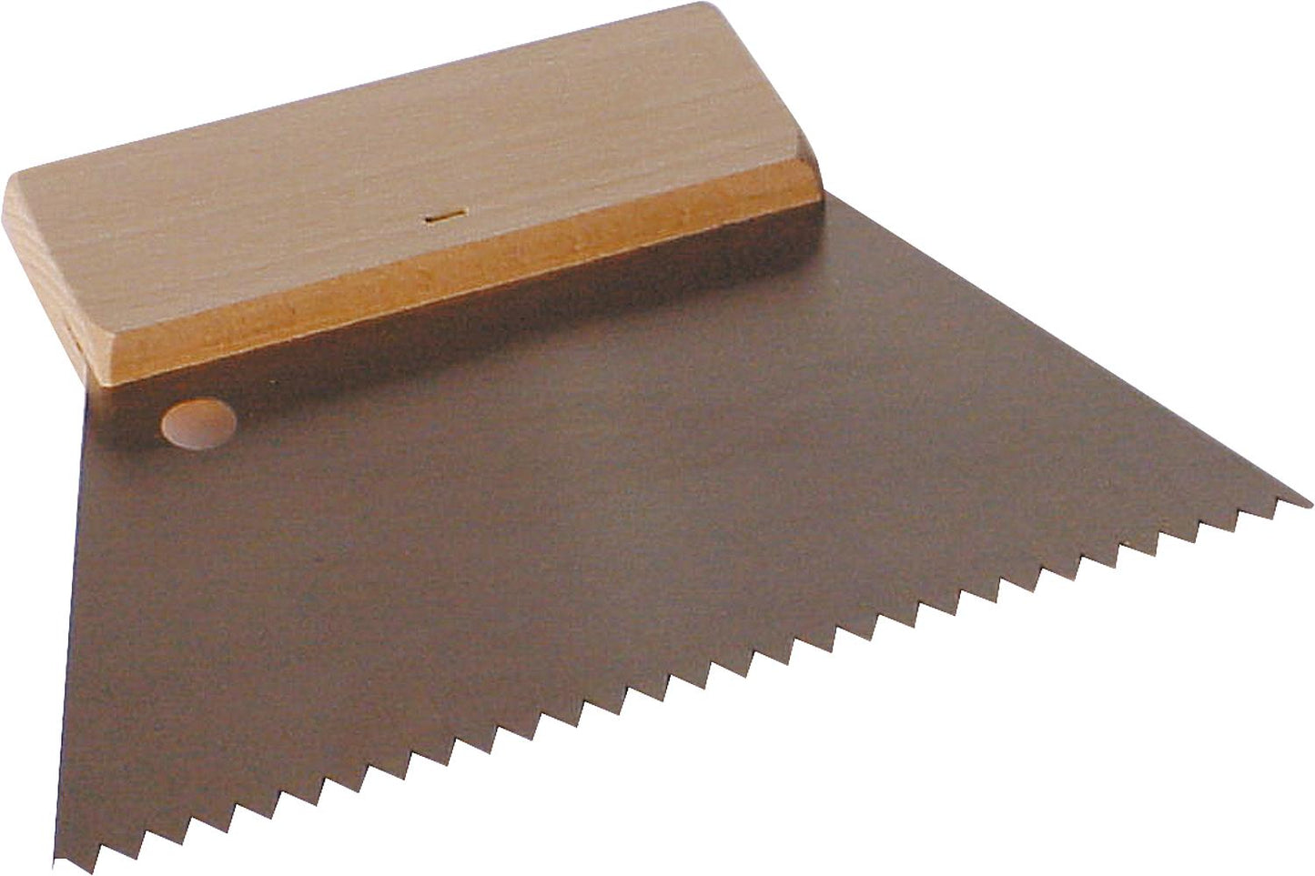 Zahnspachtel fein B2 180mm Holzrücken