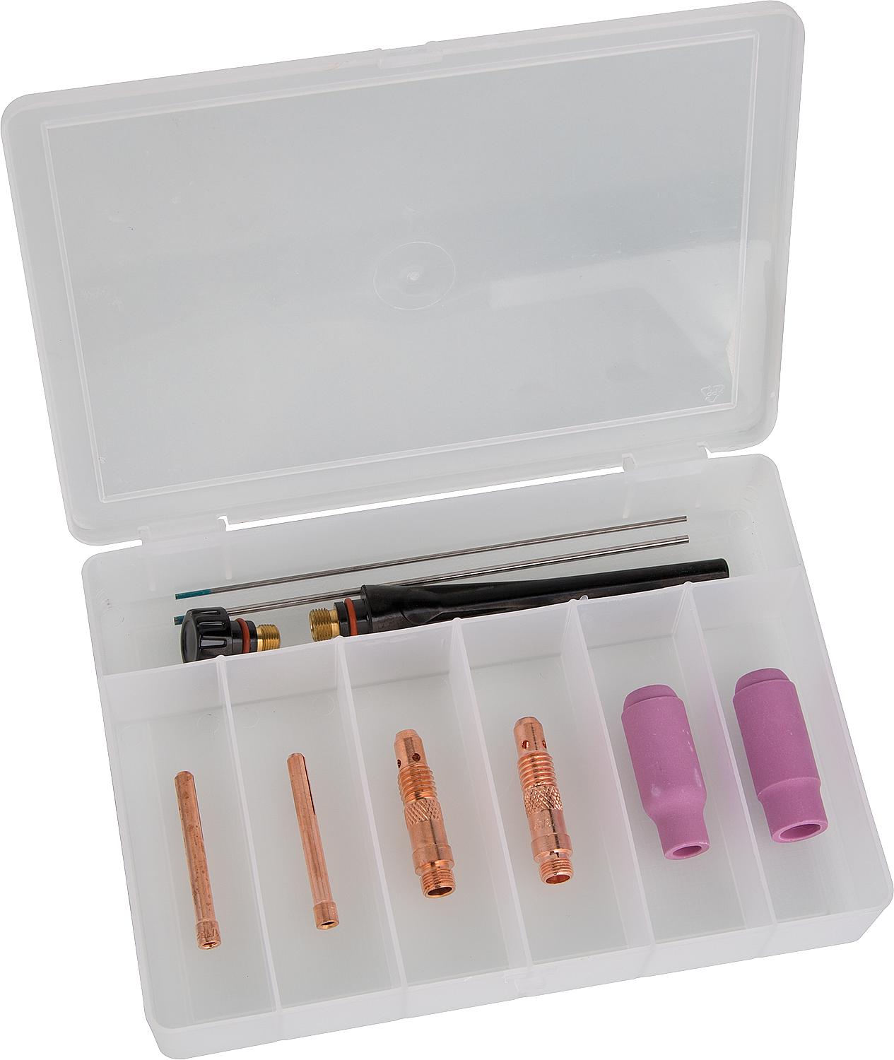 Wear parts box for TIG torches SR 17 & SR 26