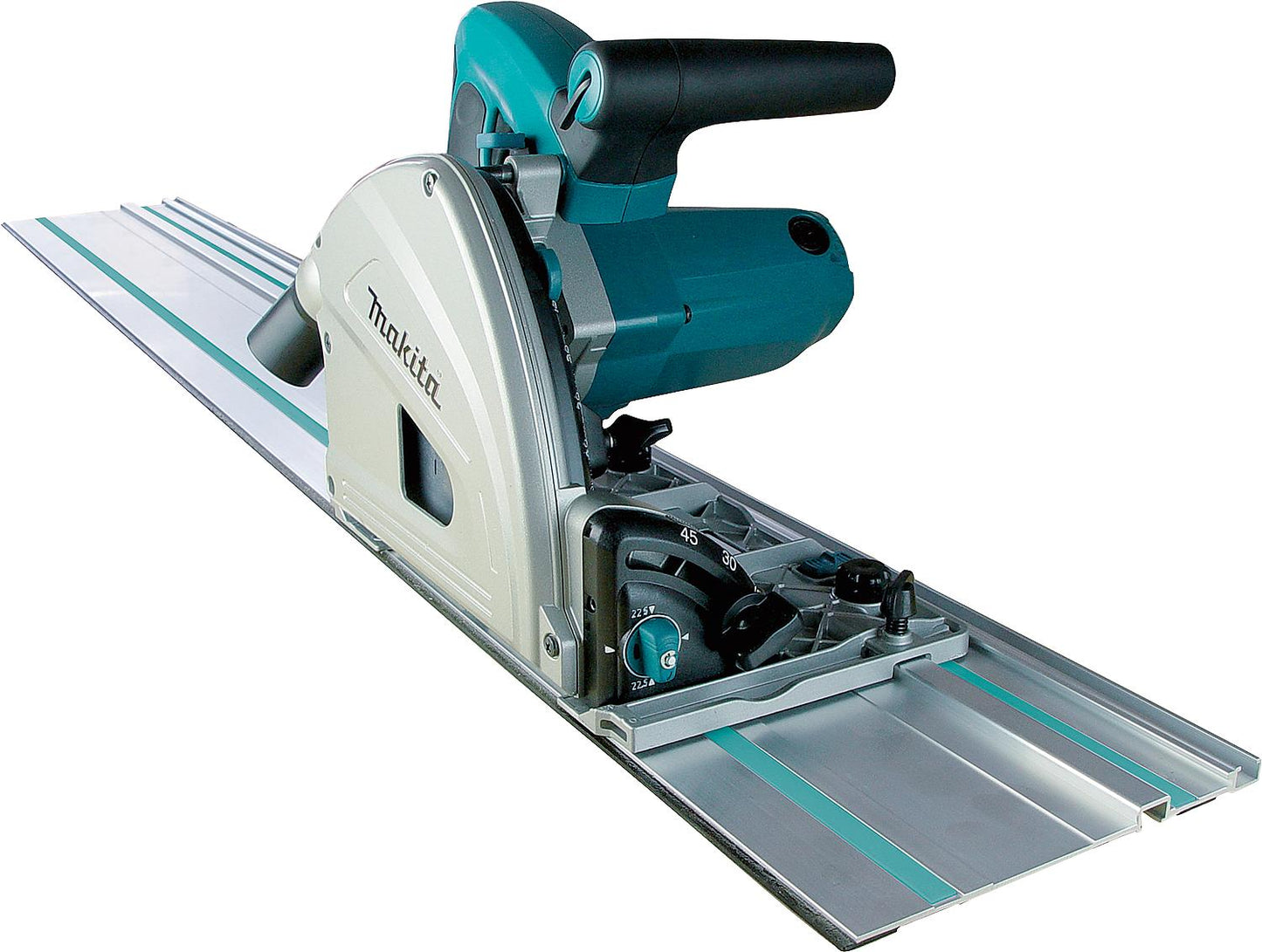 MAKITA SP6000J1 plunge circular saw, 1300 W with guide rail