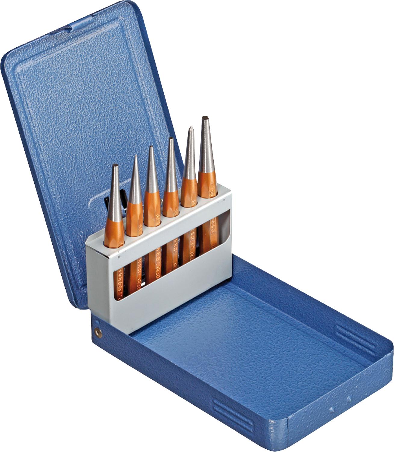 Gedore Type 113D drift punch set, 6-piece