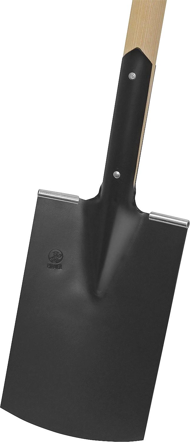 Ideal-Bauspaten Pionier Gärtner Form, taille 2, avec plaque de protection, poignée en T
