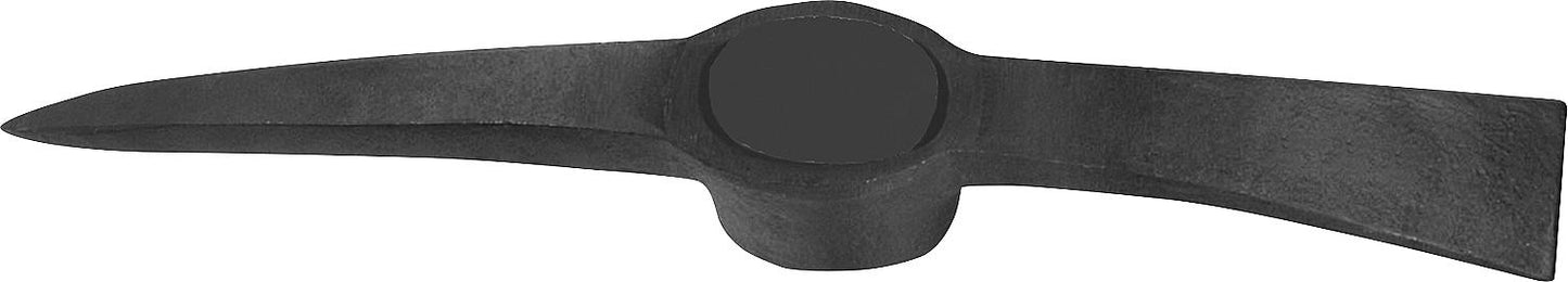 Pioche idéale en croix, forgée, œil ovale, sans manche