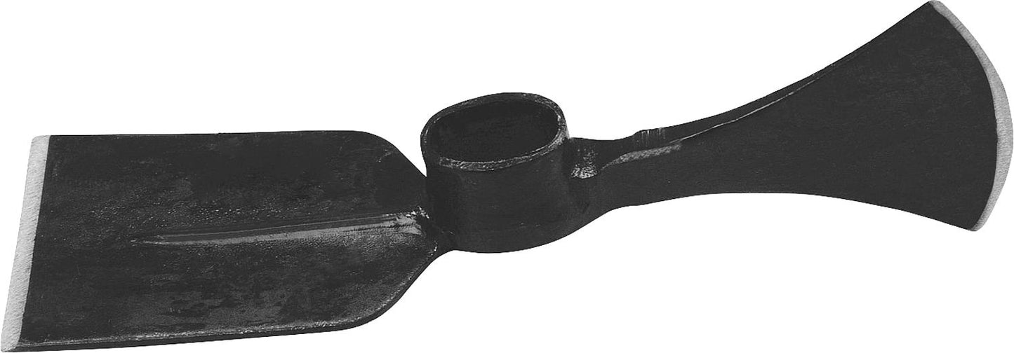 Ideal hoopoe hoe, broad blade, oval eye, without handle, eye dimensions: 51x30mm/60x31.5mm