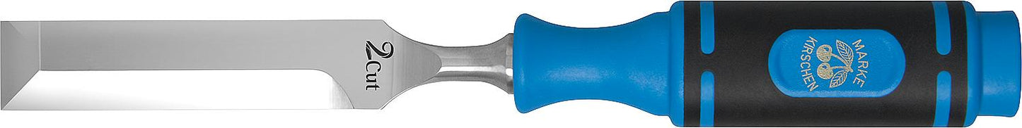 Kirschen 2-Cut chisel with 2-component handle, 26mm wide