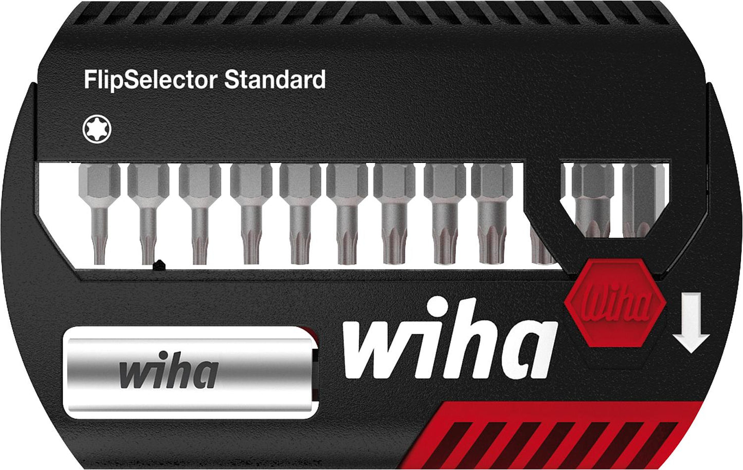 Bit set Wiha FlipSelector Torx, 13 pieces. Type 7947-505