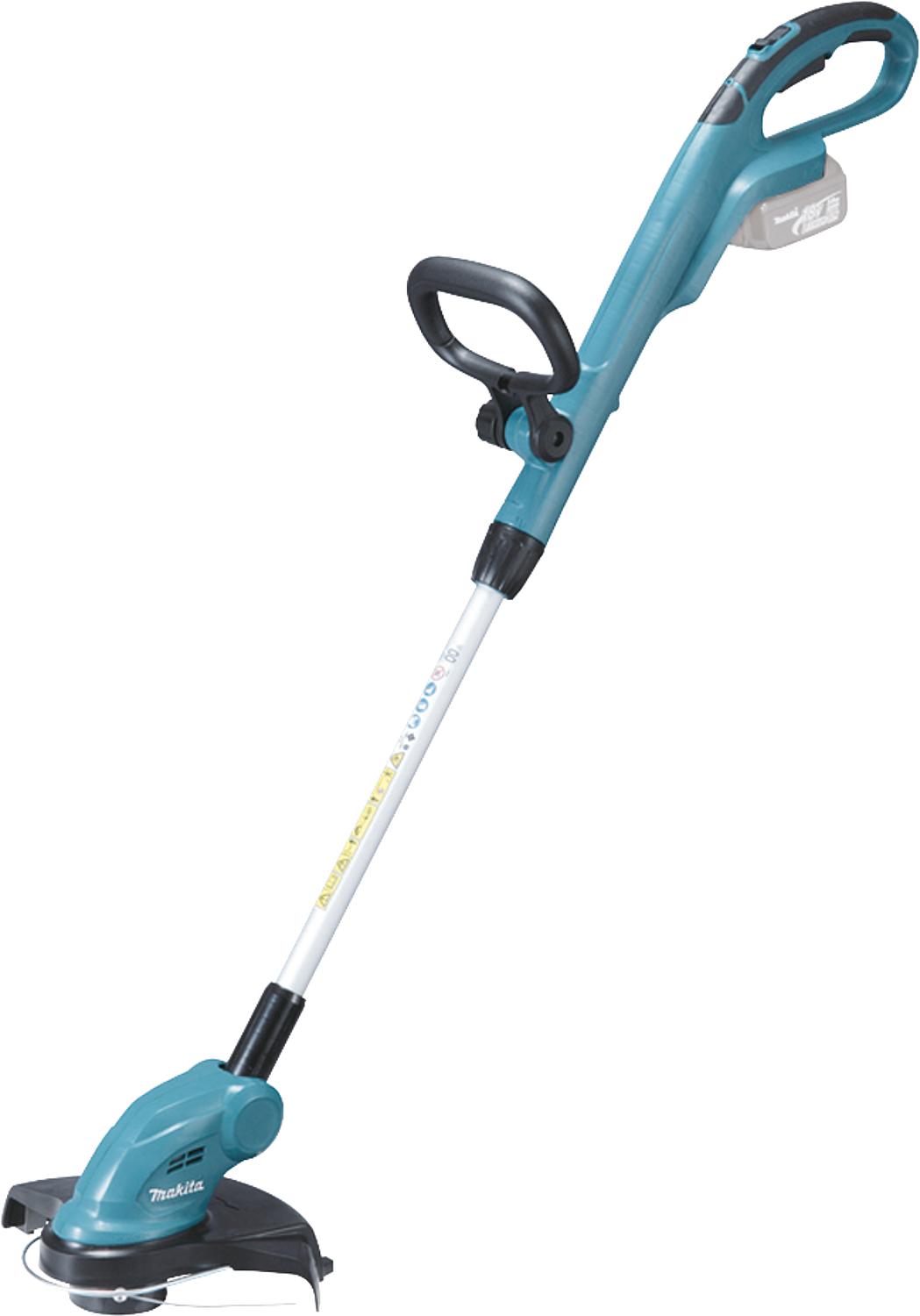 MAKITA DUR181RF 18V cordless grass trimmer with 1x 3.0 Ah battery and charger