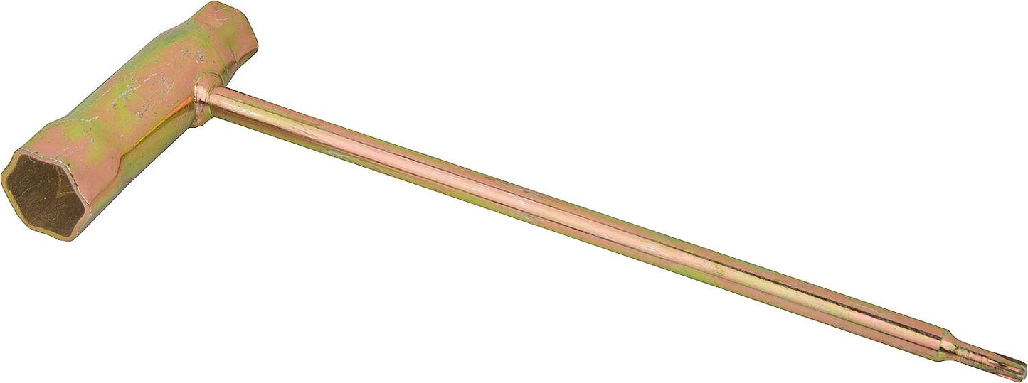 Zündkerzenschlüssel Oregon 13 x 19 mm mit Schlitzschraubendreher