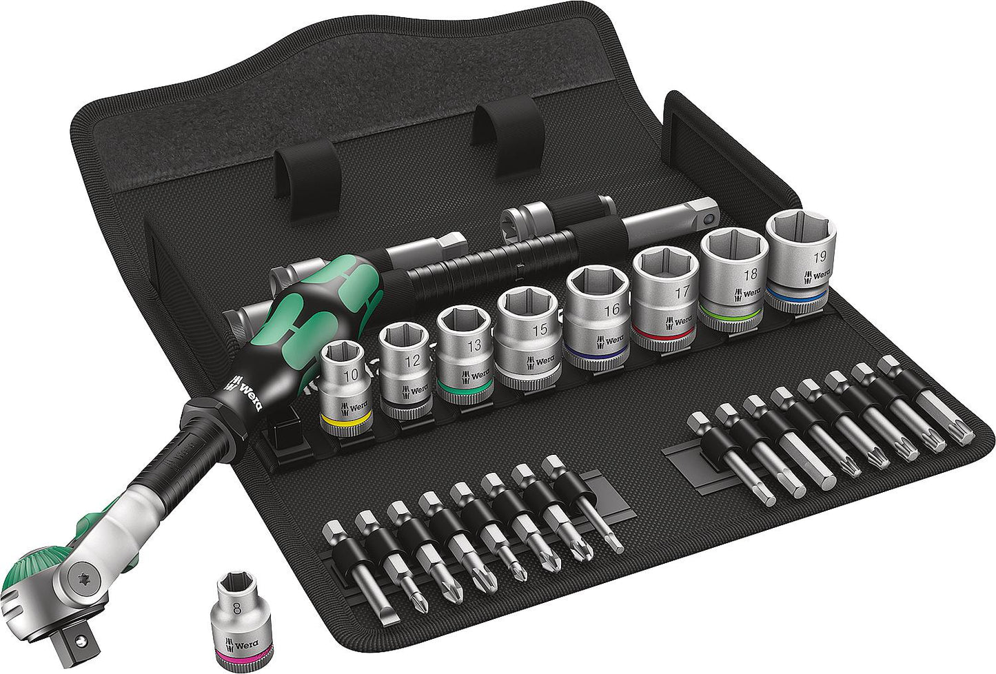Steckschlüsselsatz Wera 3/8" 29-teilig, Typ 8100 SB6