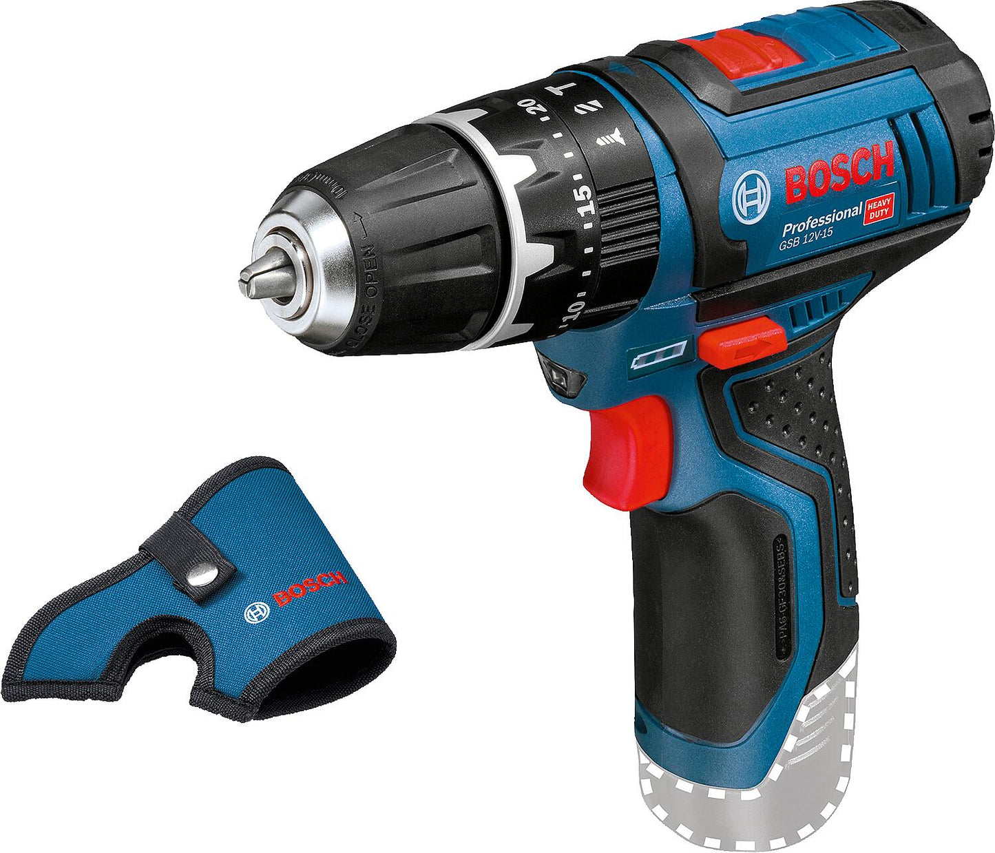 Bosch GSB 12V-15 cordless impact drill/driver, 12 V, without battery and charger