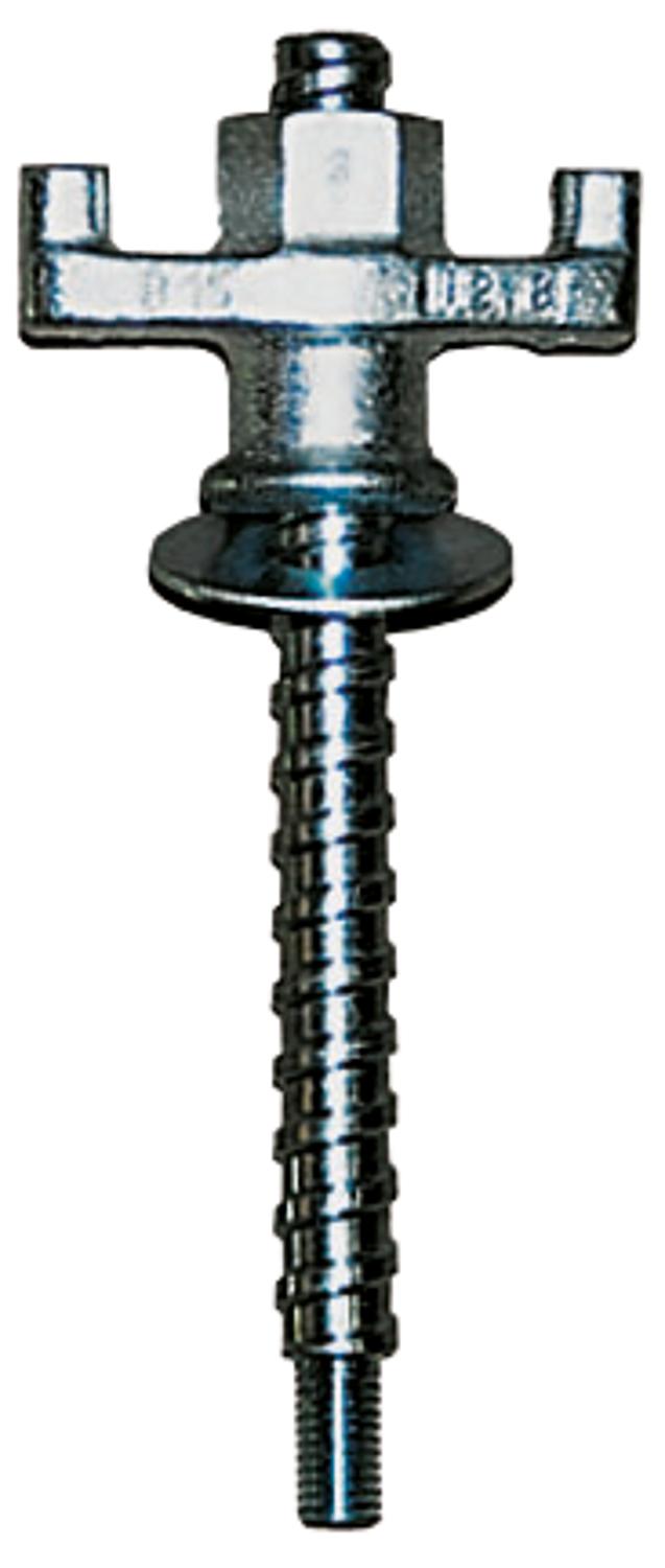 Quick-release screw with nut, washer and dowel