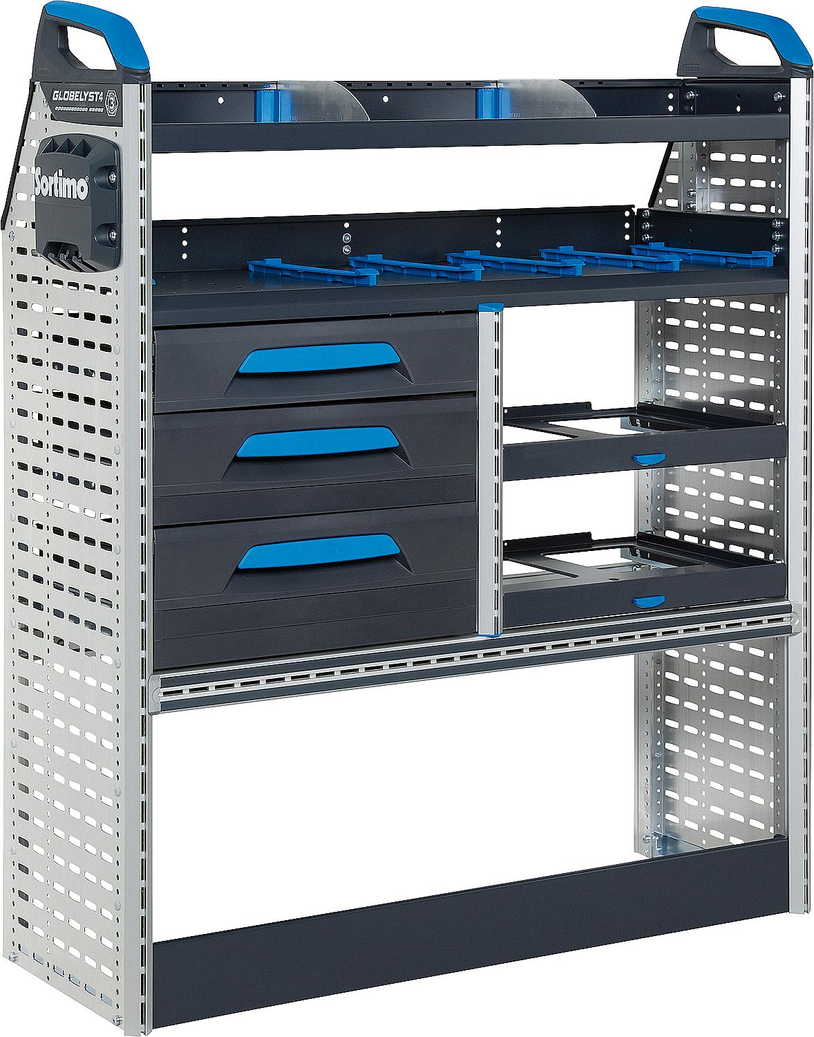 Sortimo DLKN storage unit 1004x1222x381mm, 42.36 kg