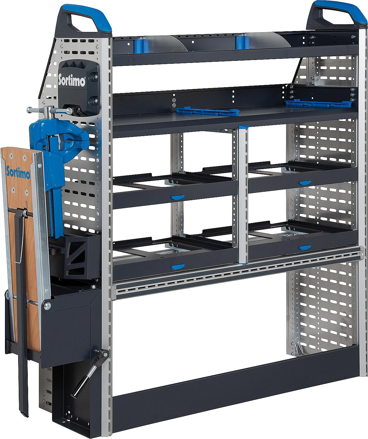 Sortimo DLKN storage unit 1209x1222x381mm, 54.65 kg