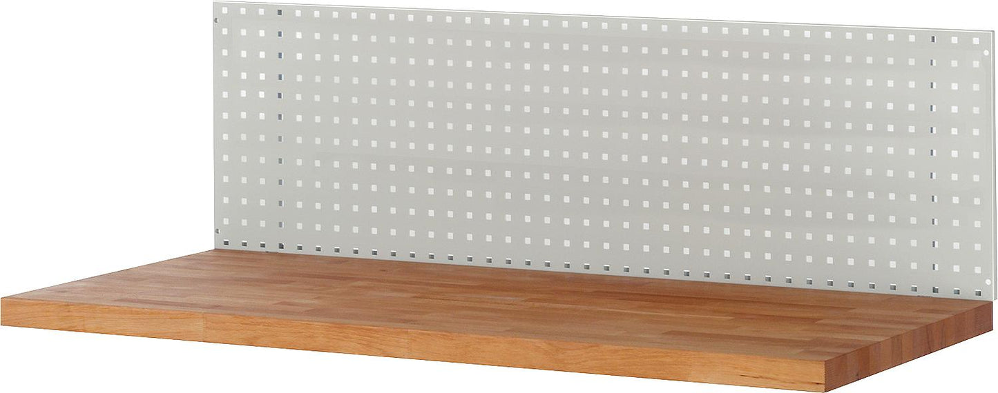 RAU perforated plate for workbench mounting, (W) (mm): 1500