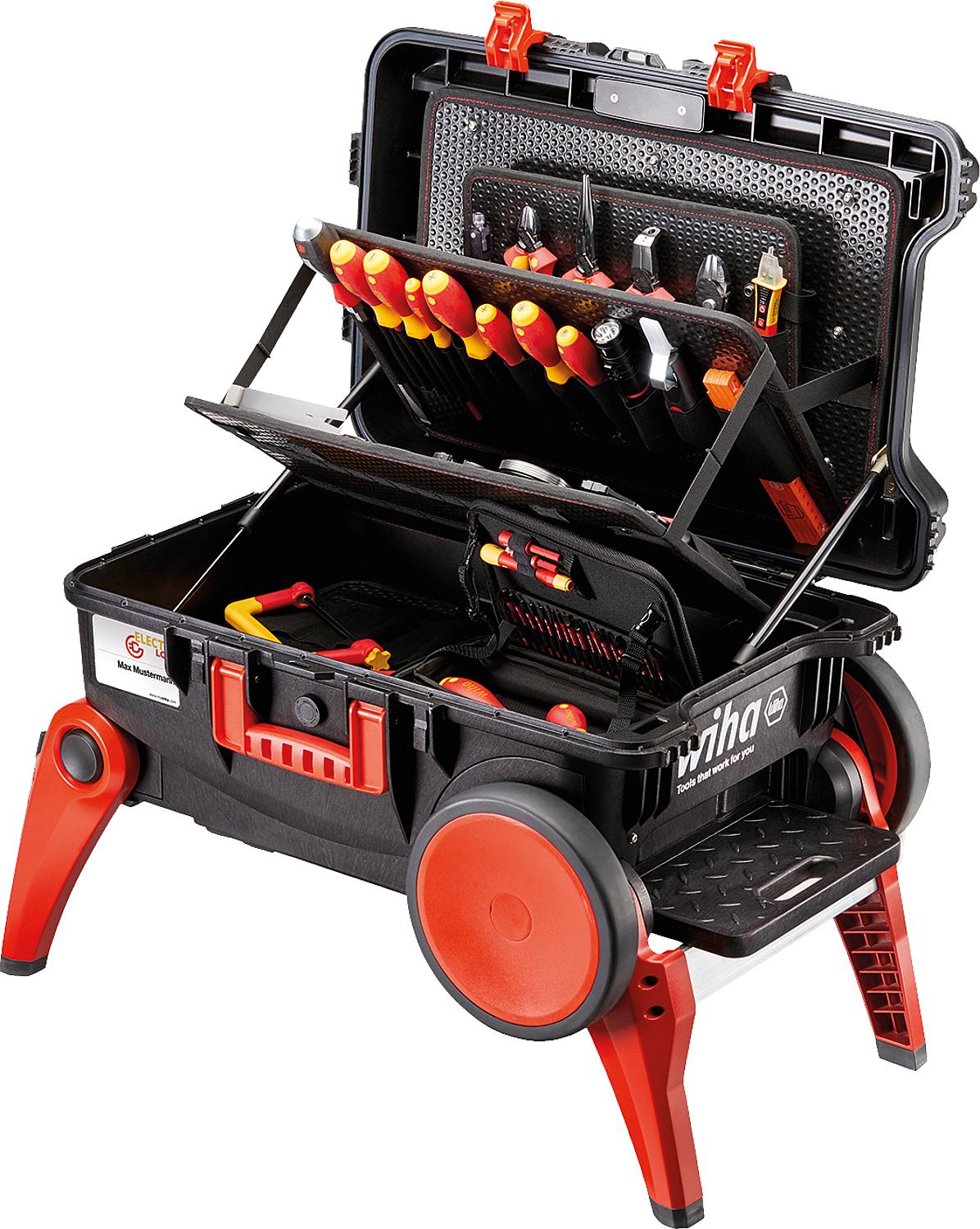 WIHA 100-piece XXL III electric tool case