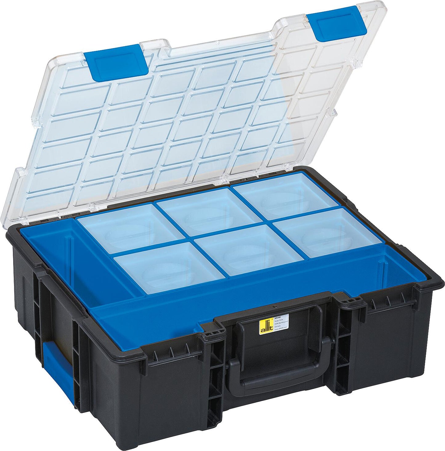 Small parts case EuroPlus Pro >K< 44.144/8L,s,b