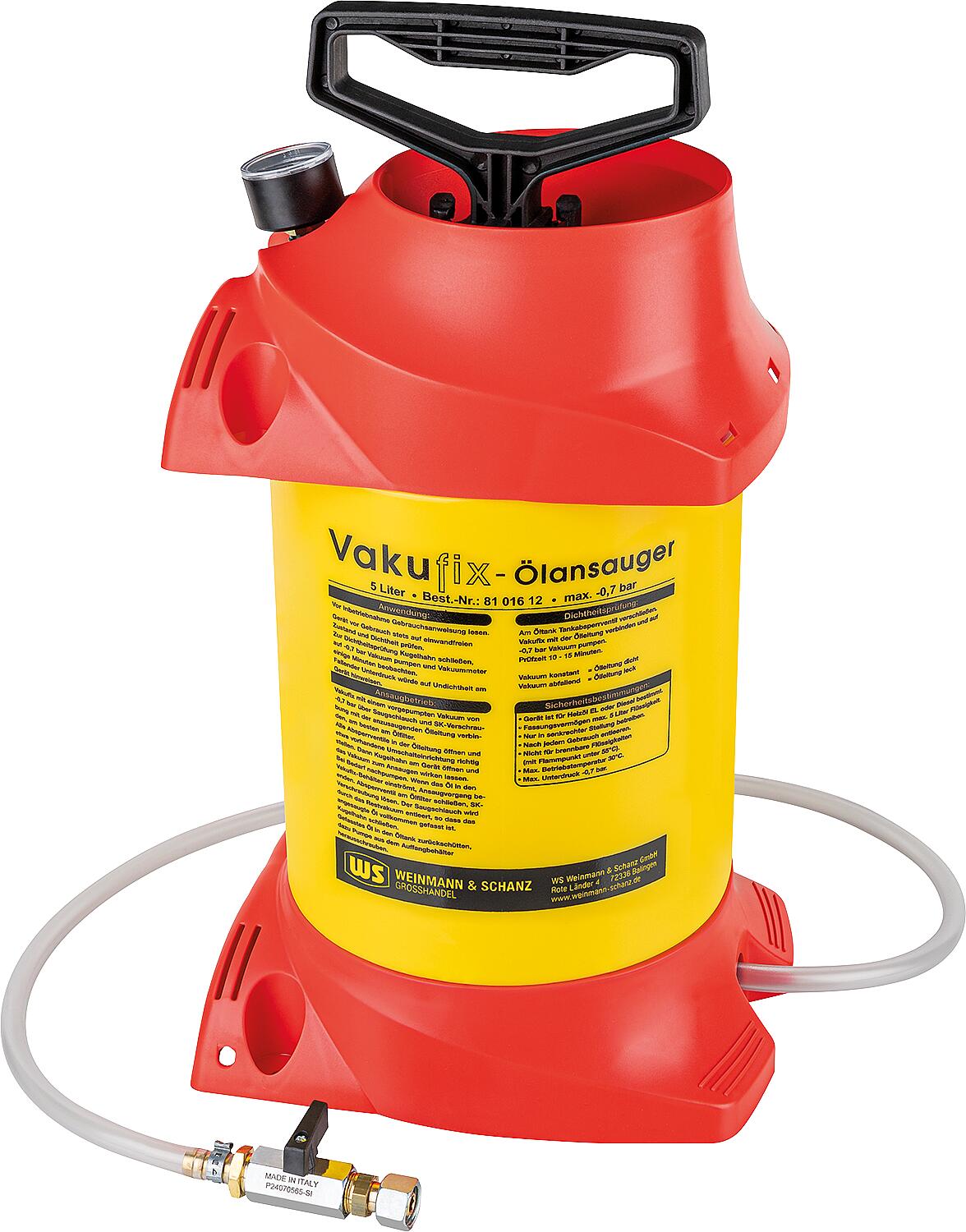 Ölansauger Vakufix Typ 3273E 5Liter WS