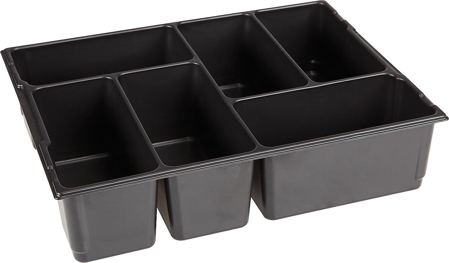 Insert pour petites pièces, 6 compartiments, pour L-Boxx L136 + LS-Boxx 306, 405 x 315 x 85 mm