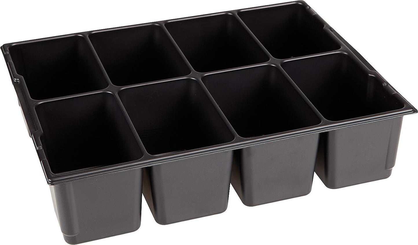 Insert pour petites pièces, 8 compartiments, pour L-Boxx L136 + LS-Boxx 306, 405 x 315 x 85 mm