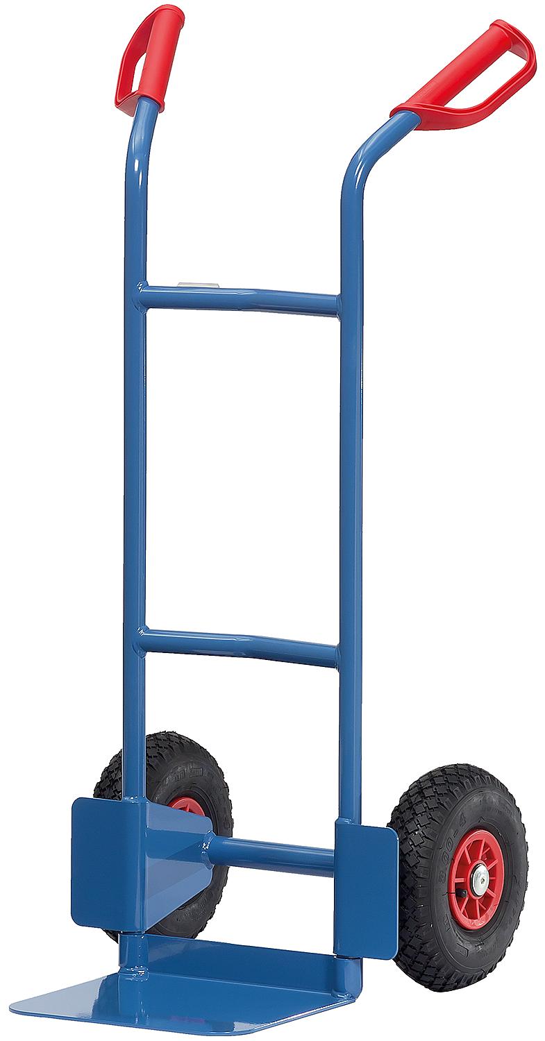 Chariot de gerbage fetra® B1125P, capacité de charge 200 kg, pneus en polyuréthane