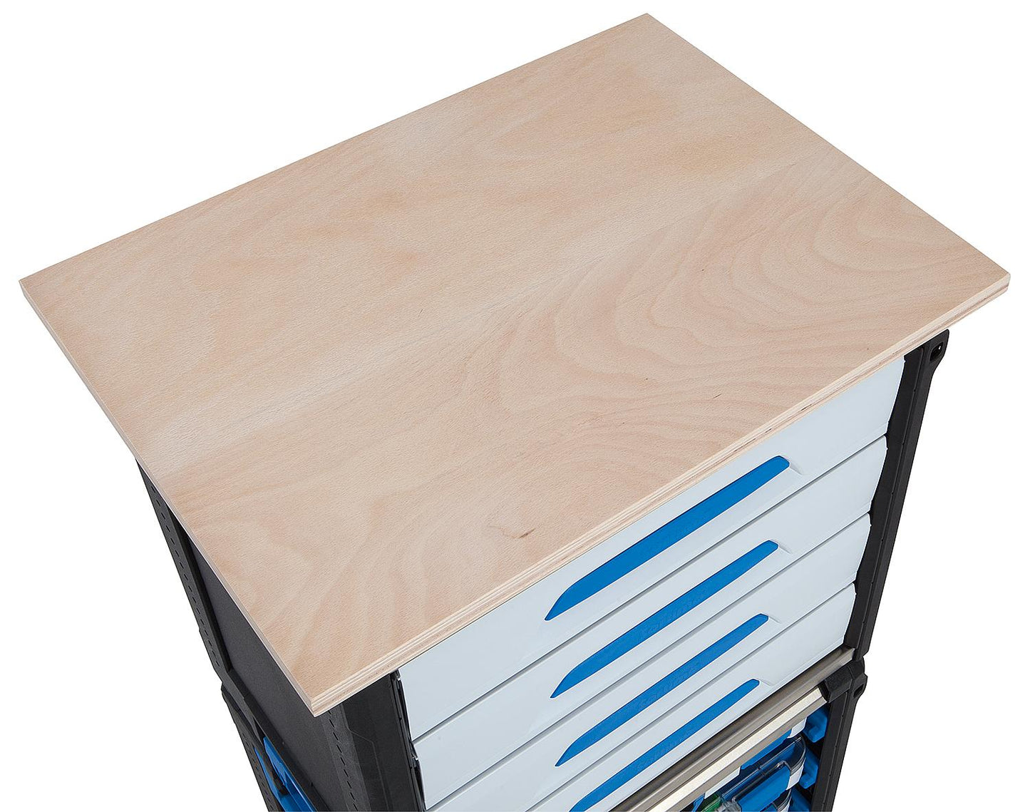 Plan de travail fermé Sortimo, compatible avec WorkMo 24