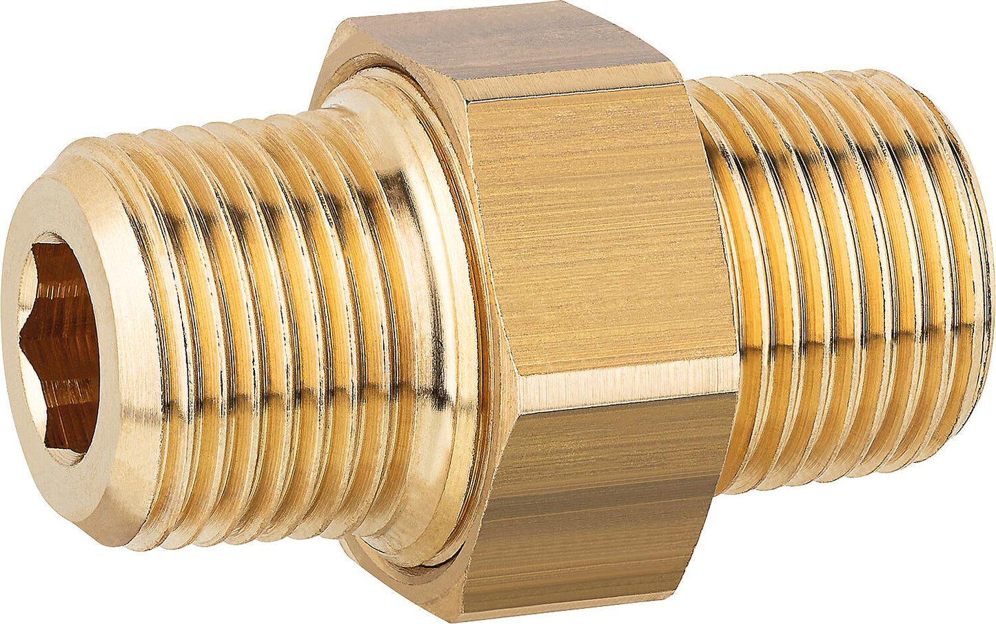 Double nipple "releasable" R 1/8" x R 1/8"