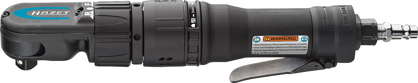 HAZET pneumatic ratchet wrench 1/2" length 258mm NW 7.2, 120Nm