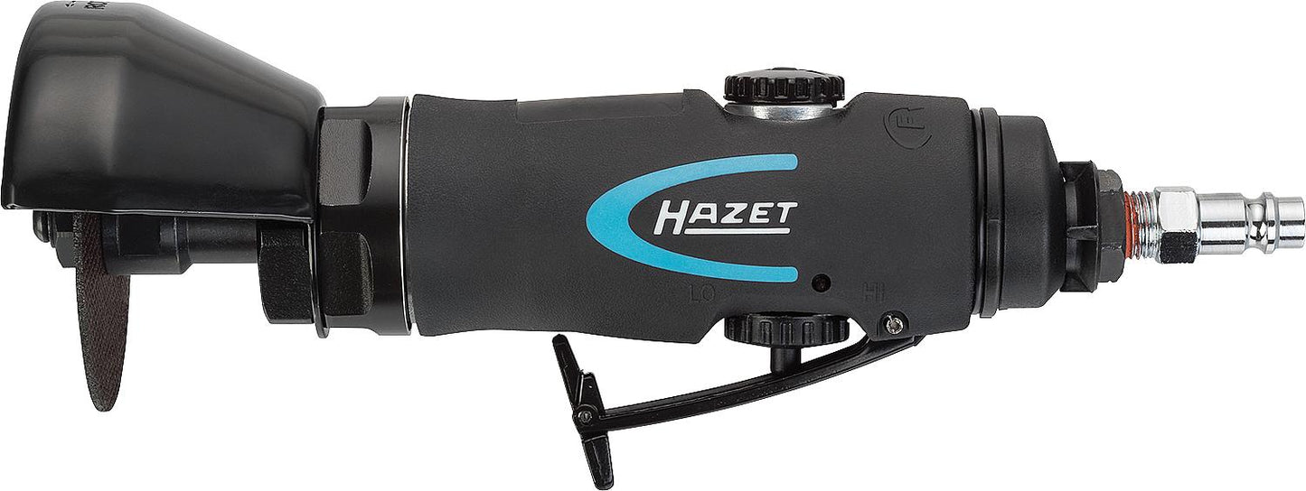 HAZET pneumatic cut-off grinder incl. NW 7.2 for cutting discs 76x2.1x10mm