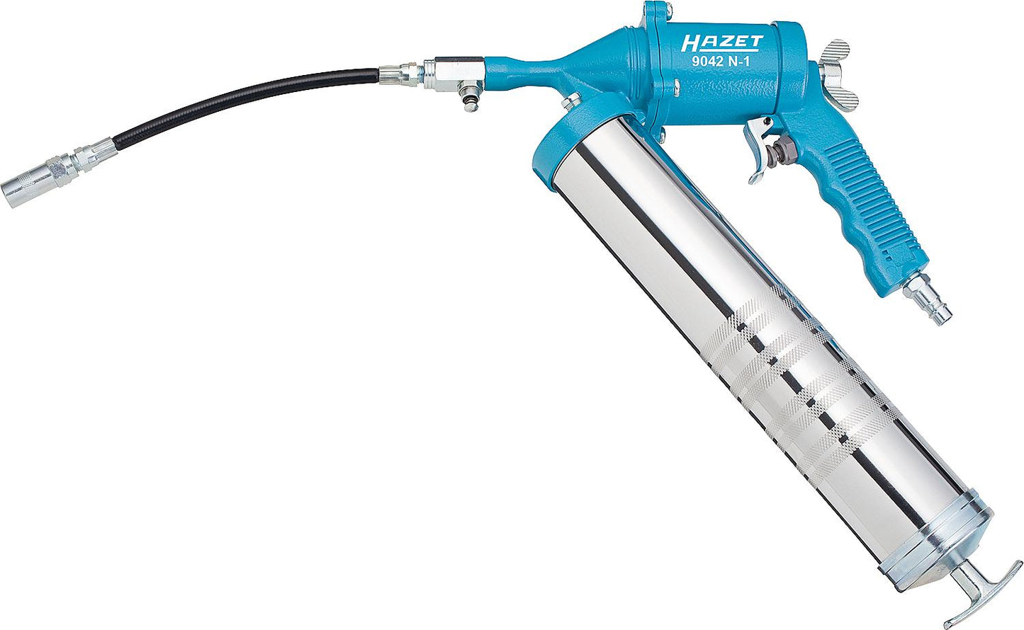 HAZET one-handed grease gun with hose for 400ml cartridge