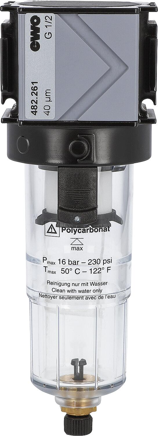 Druckluft-Filter Typ 482 variobloc 1/4