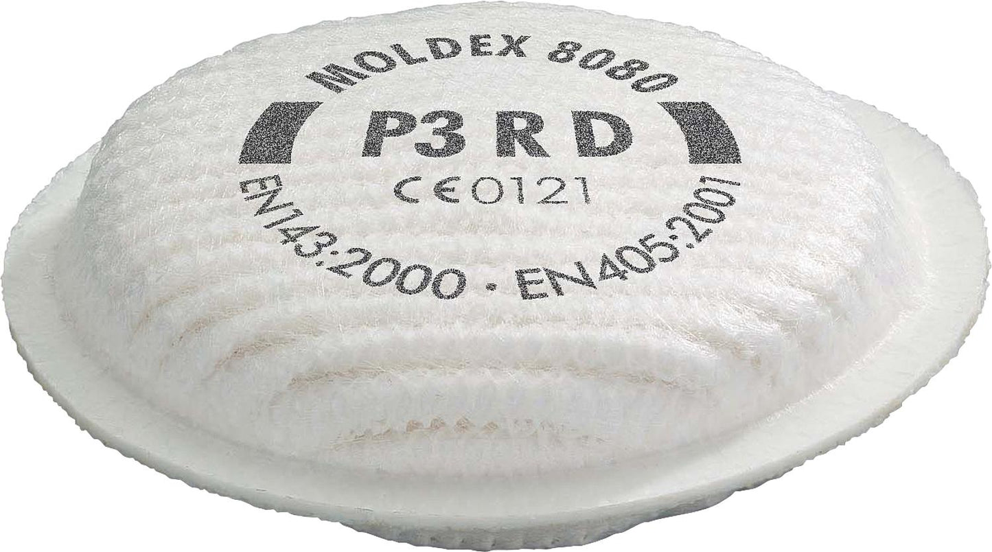 Filtre à particules P3 RD pour corps de masque série 8000, conditionnement : 4 paires