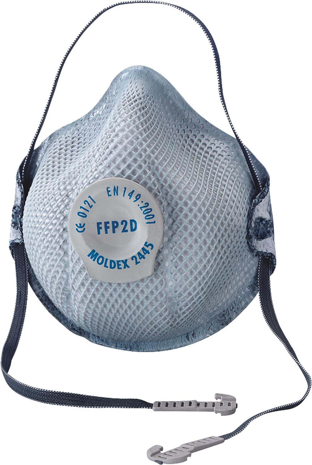 Masque respiratoire intelligent FFP2 NR série D (masque de soudeur), paquet de 10
