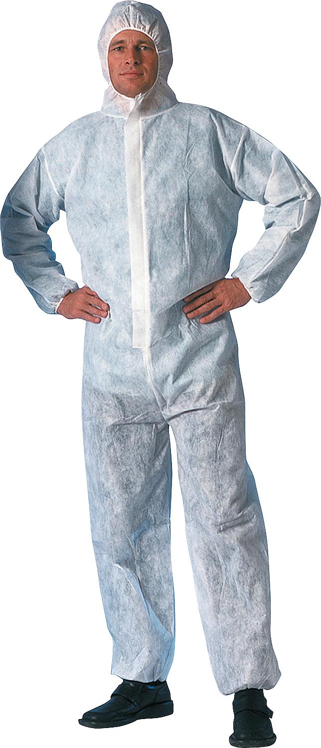 Hooded jumpsuit, breathable microfiber, type 5+6 XXL