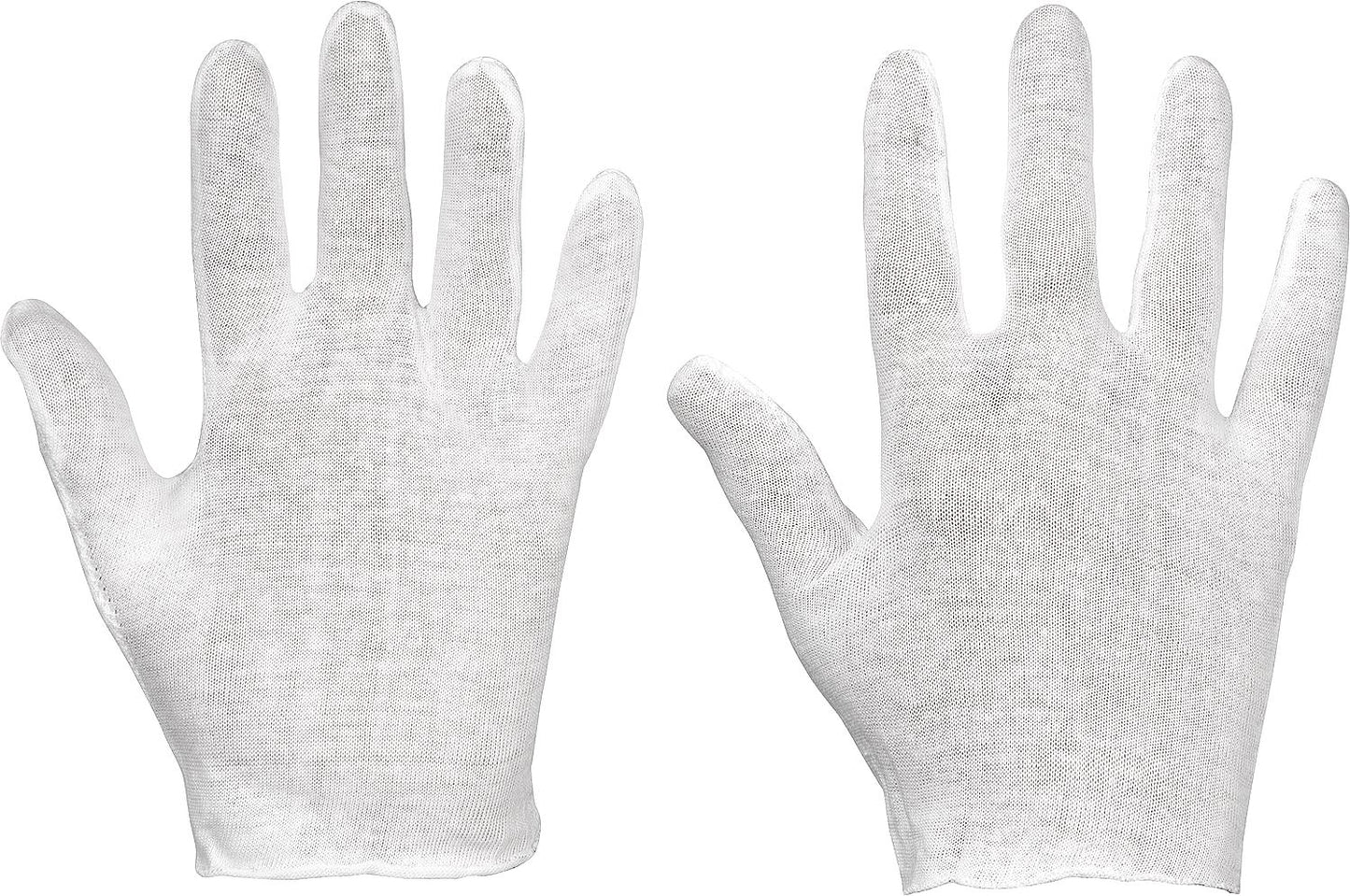 Cotton jersey work glove, size S