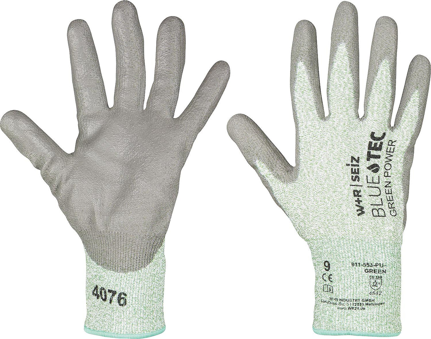 Gants anti-coupures GREEEN POWER