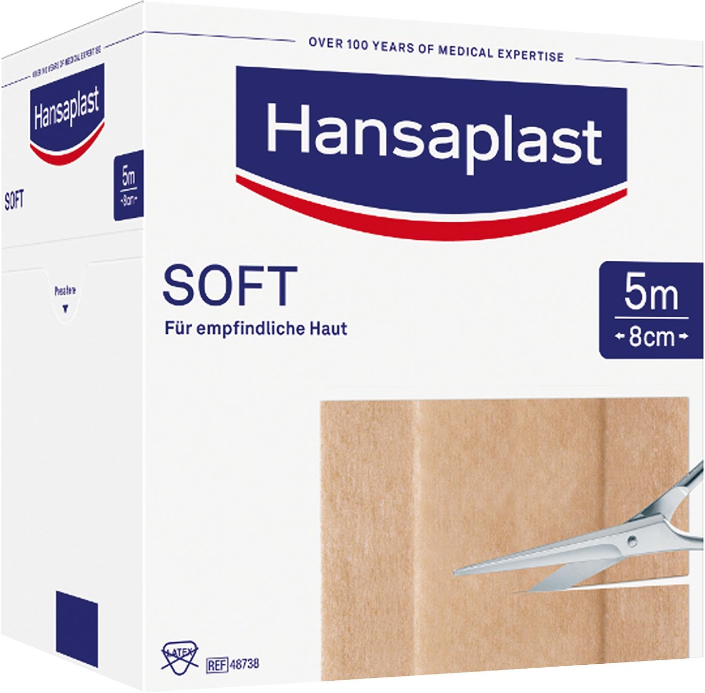 Pansement Hansaplast SOFT 5 m x 4 cm