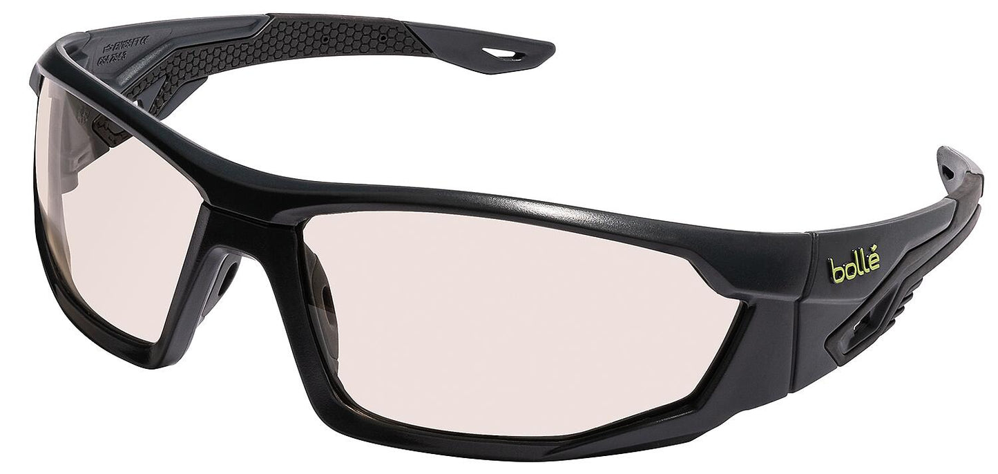 MERCURO UV CSP safety glasses, grey & black, PC lens MERCSP