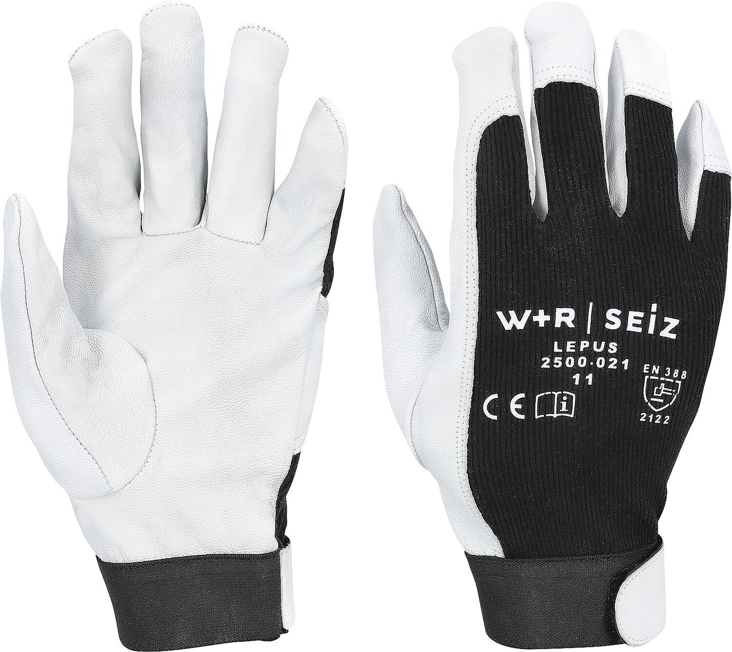 LEPUS work gloves, size 8/M pair