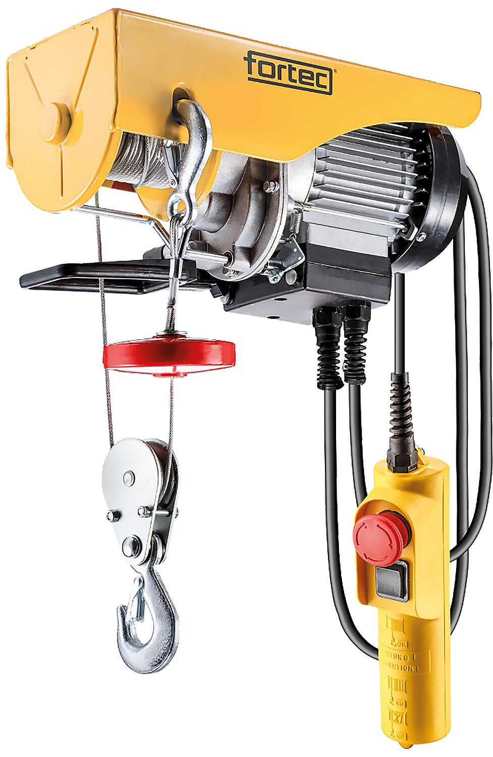 Electric winch fortec®, 999 kg, "FORCE 3"