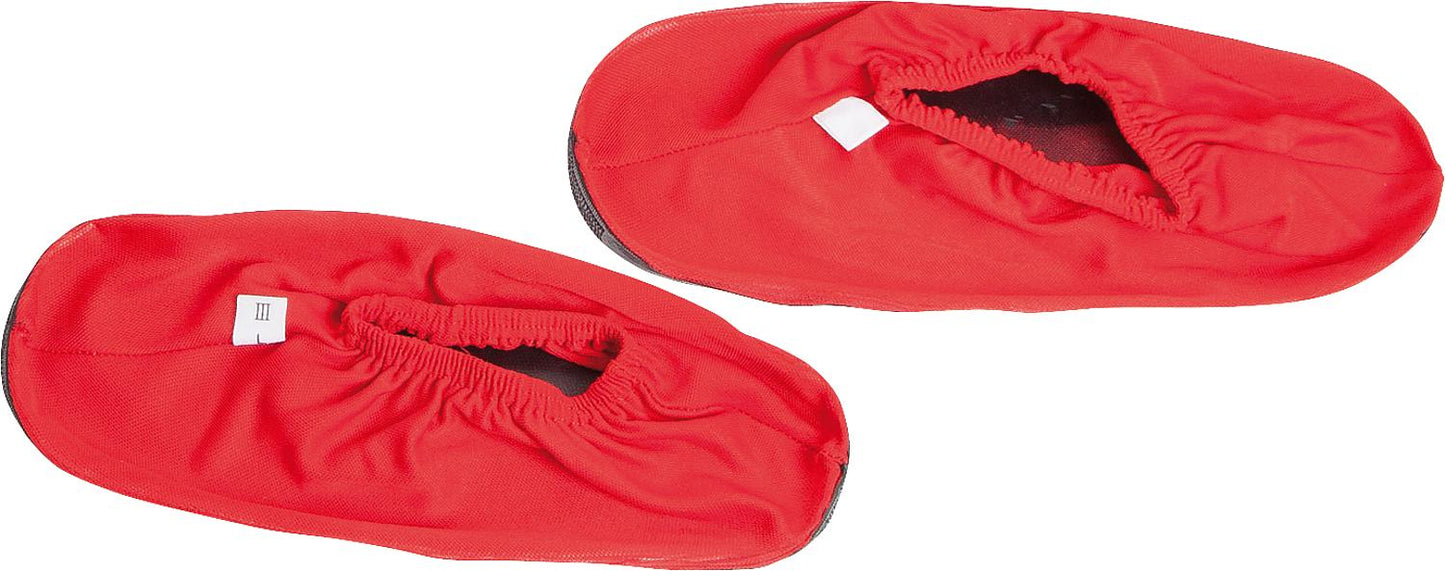 Professional overshoes, red, washable, size 36-39, 1 pair