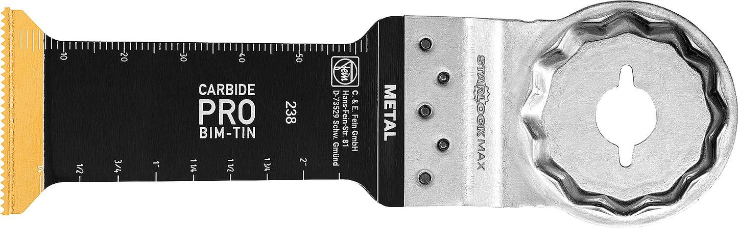 FEIN E-CUT Carbide Pro saw blade 75 x 32mm with STARLOCKMAX® (1 piece per package)