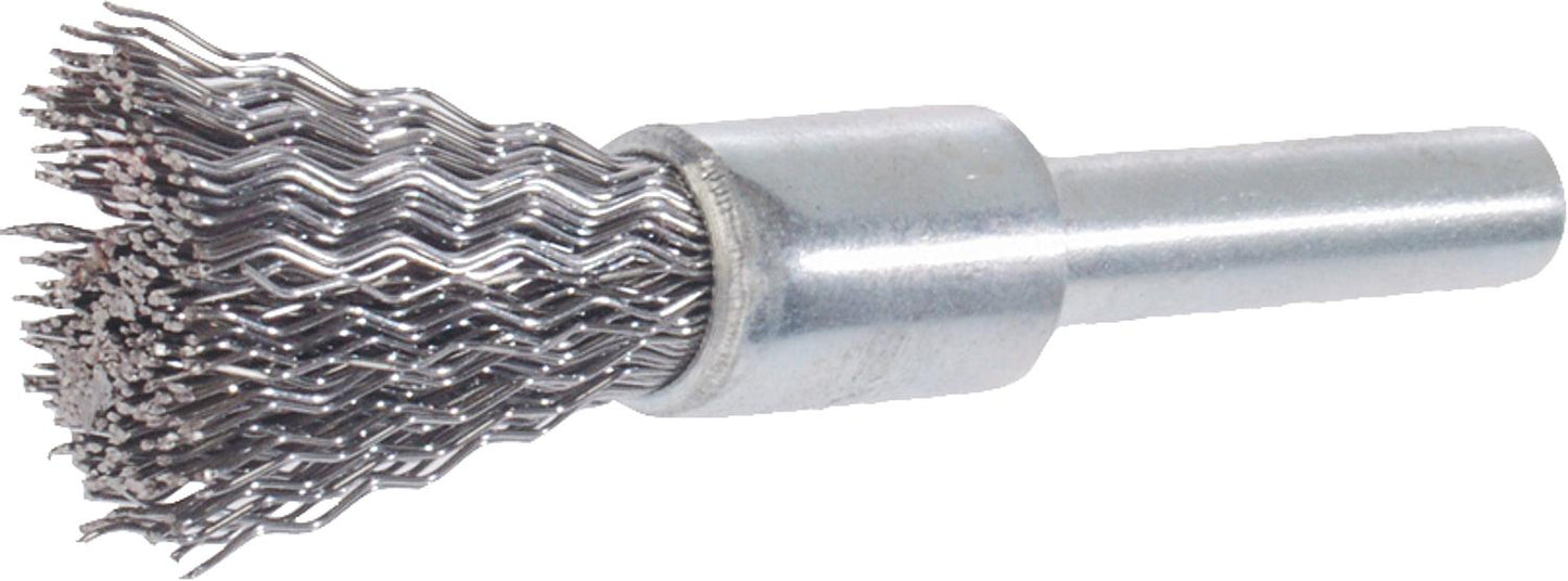 Brosses à manche en fil d'acier, tige de 6 mm de diamètre