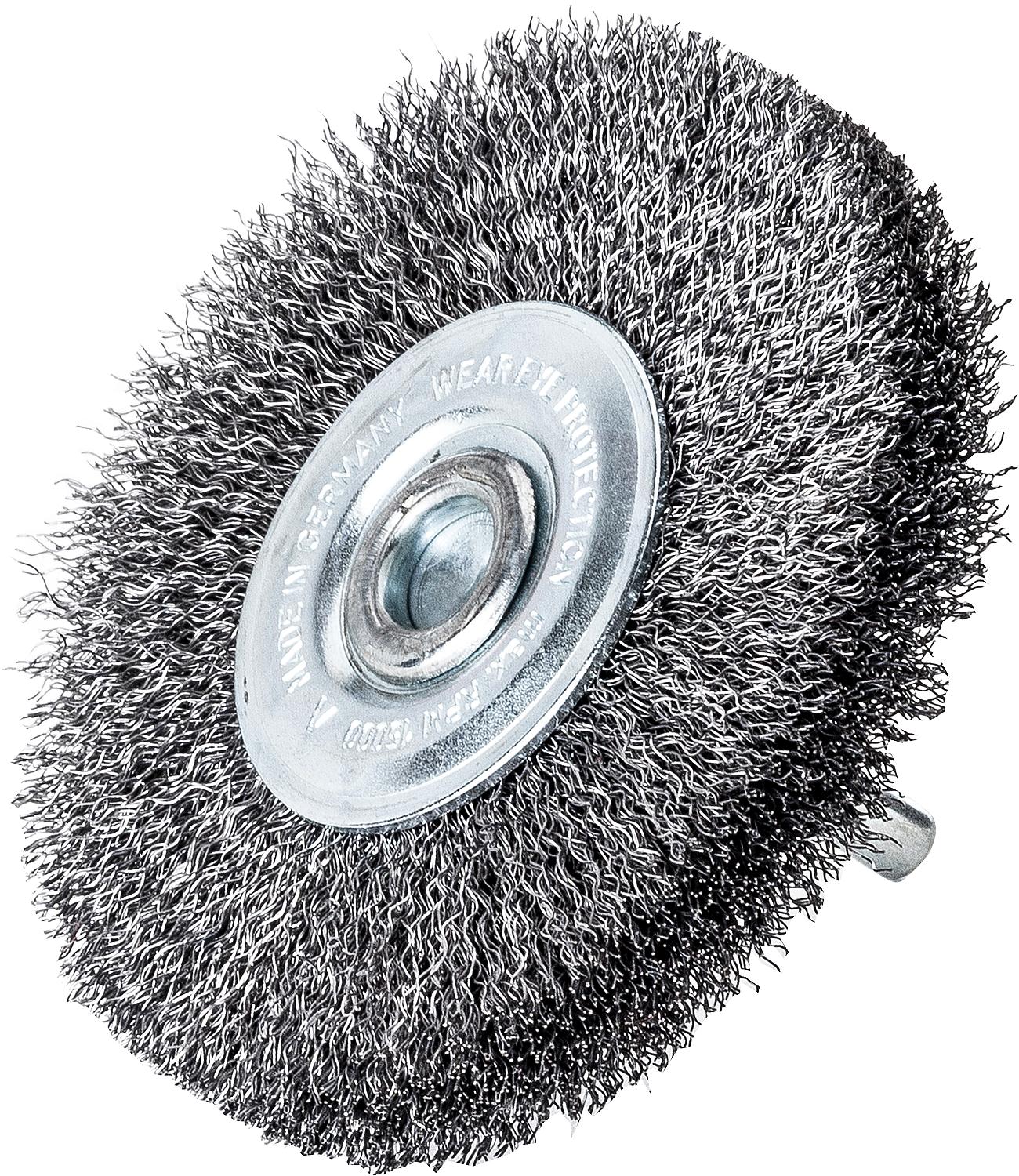 Rundbürsten mit ø 6 mm Schaft, Edelstahldraht