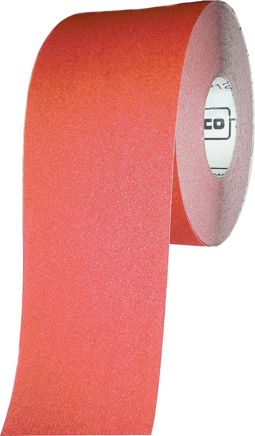 Papier de verre en corindon 110 mm/50 m, grain A40, 1 rouleau