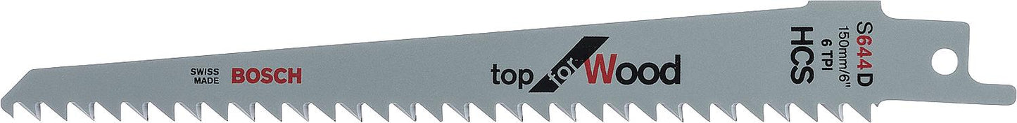 Lames de scie alternative à queue universelle S644D pour le bois
