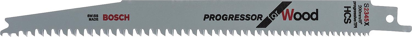 Lames de scie alternative à queue universelle S2345X pour bois