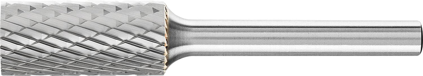 PFERD cylindrical carbide end mill, 3 teeth, Ø 6.0mm, shank: 6mm, L: 55mm