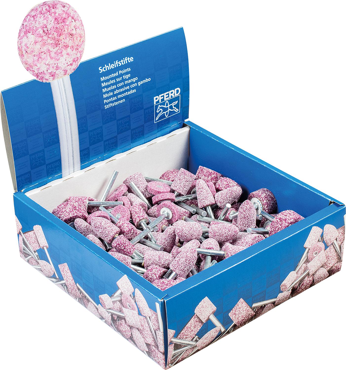 Jeu de 100 broches de meulage pour chevaux
